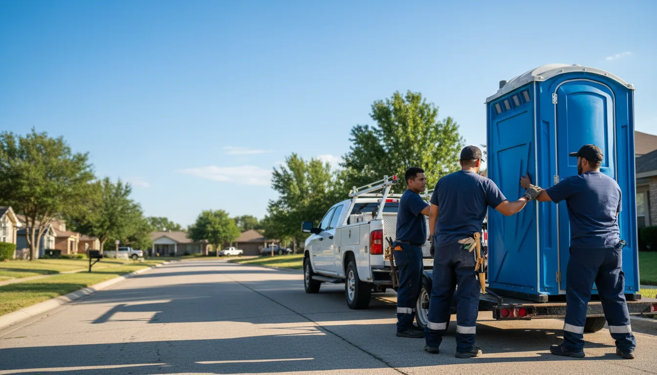 Portable Toilet Rental in Marlow, OK near me